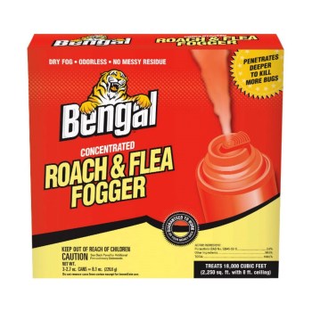 Bengal  55201 Bengal Concentrated Roach & Flea Fogger Pack ~ 2.7 oz Cans