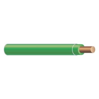 THHN Solid Wire, Green - 14 AWG x 500 Ft