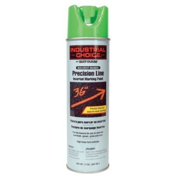 Inverted Markng Paint~Safety Green,  17oz 