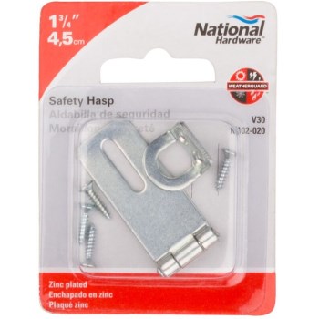 Safety Hasp,  Zinc ~ 1.75"  
