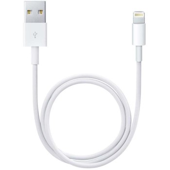 Black Point Prods BC-122 WHITE USB to Lightning Charge Cable 