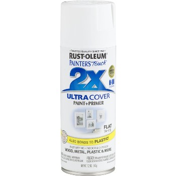 Rust-Oleum 249126 Spray Paint - 2X Ultra ~ Flat White