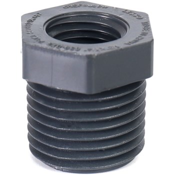 1" x 3/4" Schedule 80 MPT x FPT Reducing Bushing