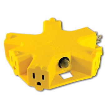 Prime Wire/Cable AD5OUTLET 5 Outlet Adapter