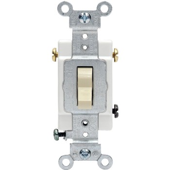 Toggle 3-Way Quiet Switch ~ Light Almond