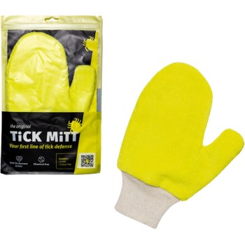 Tick Mitt Tick Removal Glove - Yellow