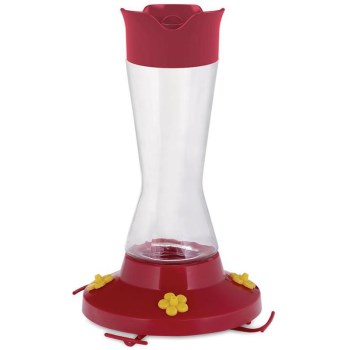 Pinch Waist Glass Hummingbird Feeder ~ 16 oz Capacity