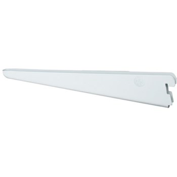 Wood Shelf Bracket, White ~ 8 1/2"