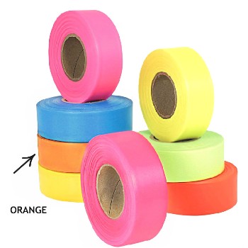 Flagging Tape, Orange