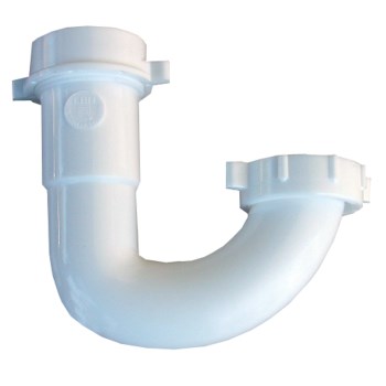 PVC Drain Trap J-Bend - 1-1/2"