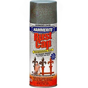 Hammerite Hammered Metal Finish, Gray ~ 12 oz Spray Cans