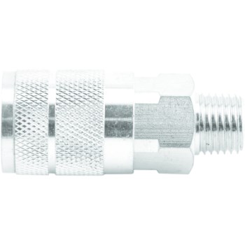 1/4" M NPT 1/4" Coupler