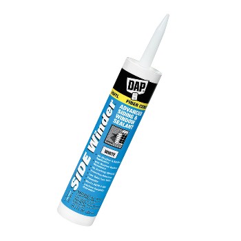 DAP 00801 Side Winder Advanced Siding/Window Sealant,  White ~ 10.1 oz Tubes 