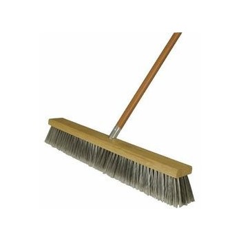 Soft Bristle Pushbroom 24in. 