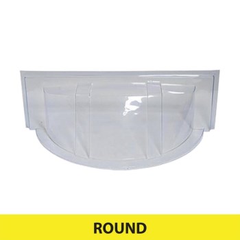 Shape T&S Circular Bubble Window Well Cover