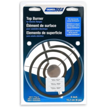 Camco 00143 6in. X3 Plugin Burner