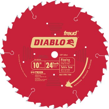 Freud/Diablo D1024X Ripping Blade, 24T 10 Inch