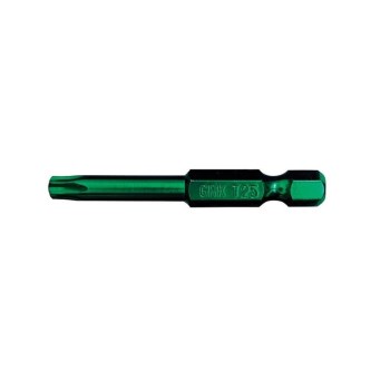 Star Drive Bit, T25 Green - 2", 2pk