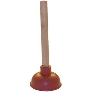 Larsen 02-5034 Red Plastic Plunger ~ 4"