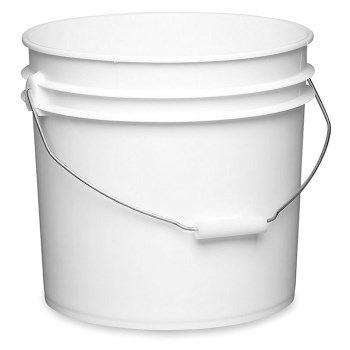 Industrial Pail ~ White, 3.5 Gallon