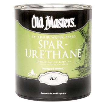 Exterior Spar-Urethane,  Clear Satin Finish ~ Quart