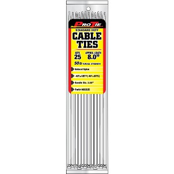 Cable Ties ~ 8in. 25pk