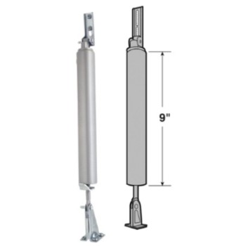 Pneumatic Door Closer, Aluminum ~ 9"