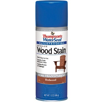 UPC 032053105319 product image for Thompson's   TH.010531-18 Waterproofing Exterior Stain, Redwood ~ 12 oz Spray | upcitemdb.com