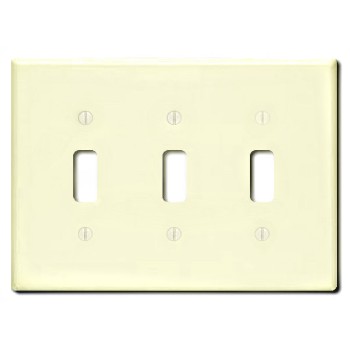 Leviton 001-86011 3-Gang Switch Plate 