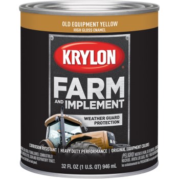 Krylon K02042000 2042 Qt Old Equipment Yellow