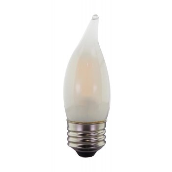 LED 2 Pack Frost Flame Bulb