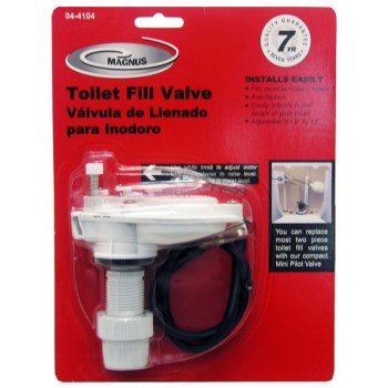 Toilet Valve,  Magnus Mini-Pilot Low Profile 