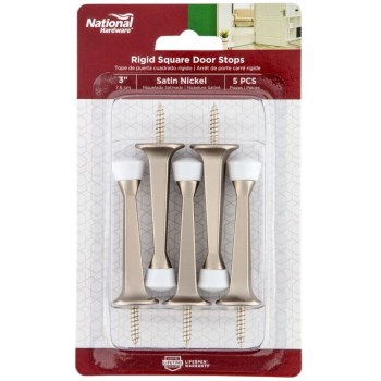 3 Rgd Sqr Door Stop