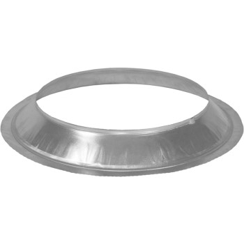 Type B Gas Vent Storm Collar, Galvanized Steel ~  5" 