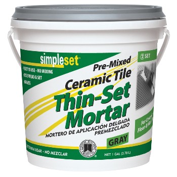 Custom Building Prod. Cttsg1-2 Thin-set Mortar, Premixed Grray ~ Gallon