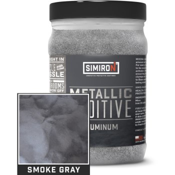 Simiron Metallic Additive, Smoke Gray ~ Quart