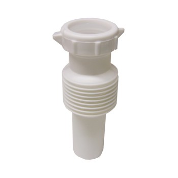 Larsen 03-4317 PVC Flexi-Drain,  White  ~ 1 1/2"