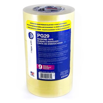 Premium Grade PG29  Low Tack Masking Tape ~ .94"  x 60 Yds