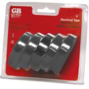 5pk Blk Elec Tape