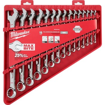 15pc Sae Wrench Set