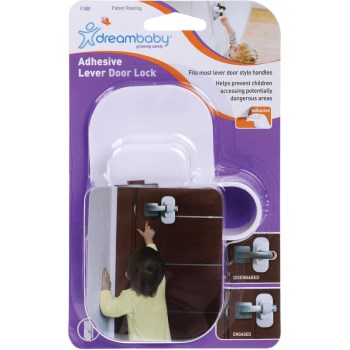 White Lever Door Lock