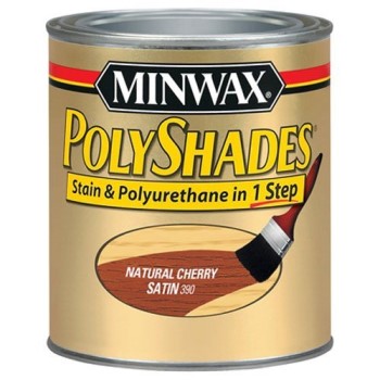 PolyShades Stain, Natural Cherry Satin Finish ~ Quart