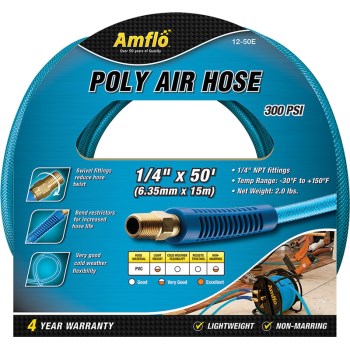 Poly Air Hose ~ 1/4" x 50 Ft.