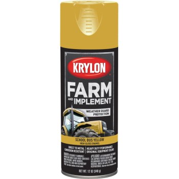 Farm & Equipment Spray Paint, 1957 School Bus Yellow ~ Gal