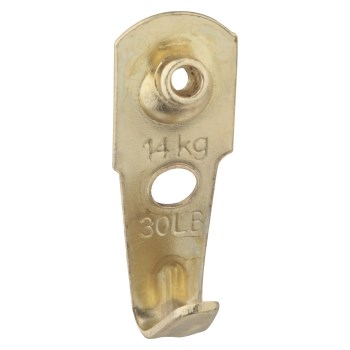 Bright Brass 30# Swl Prem Hanger, Visual Pack 2532