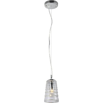 Bowl Pendant Fixture, 1 Light ~ Clear