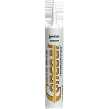 Conceal Brand Textured Caulk for Wood, Red Tone - 10.5 oz