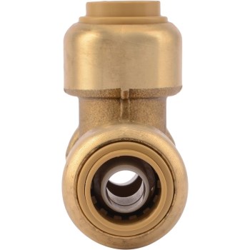 SharkBite Push-Fit Brass Tee - 3/8"