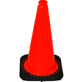JBC PVC Traffic Cone, Orange - 18"