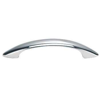 Hardware House  599910 Modern Cabinet Pull, Chrome